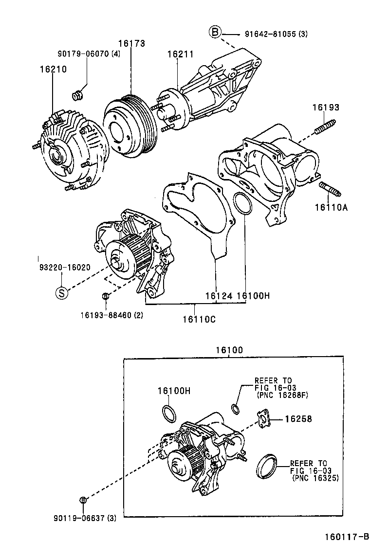 16371-64060 PULLEY, FAN product image