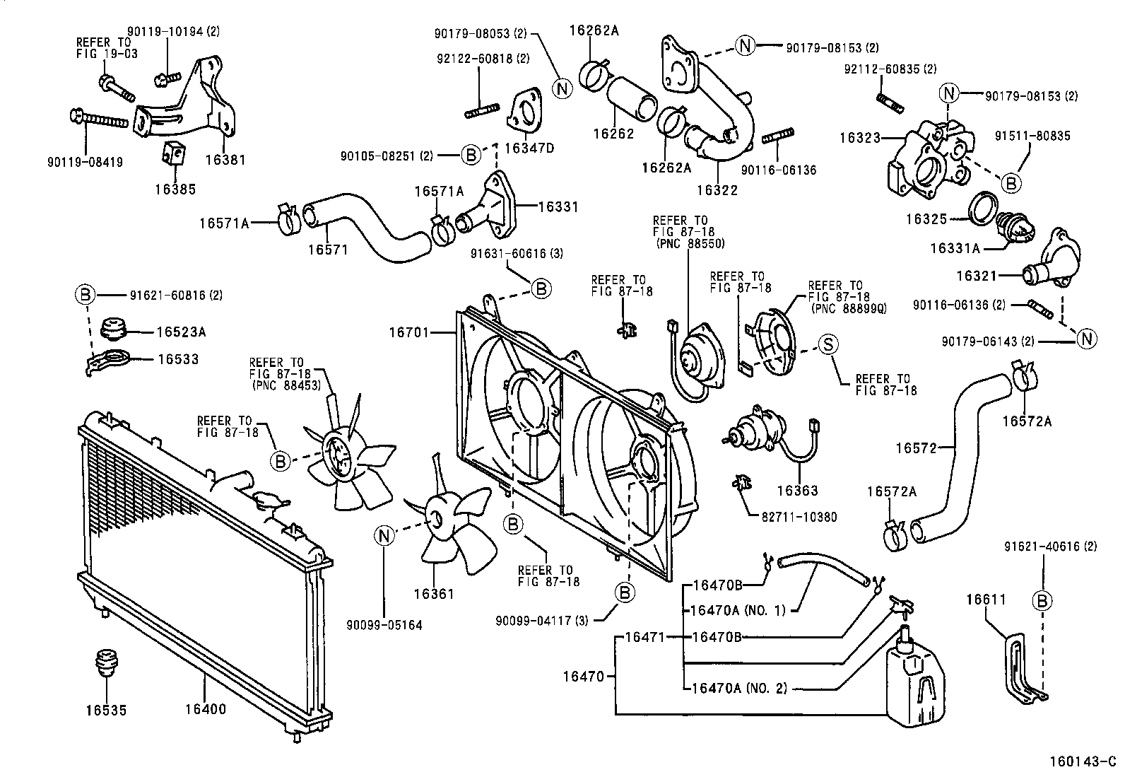 16381-02060 BAR, FAN BELT ADJUSTING product image