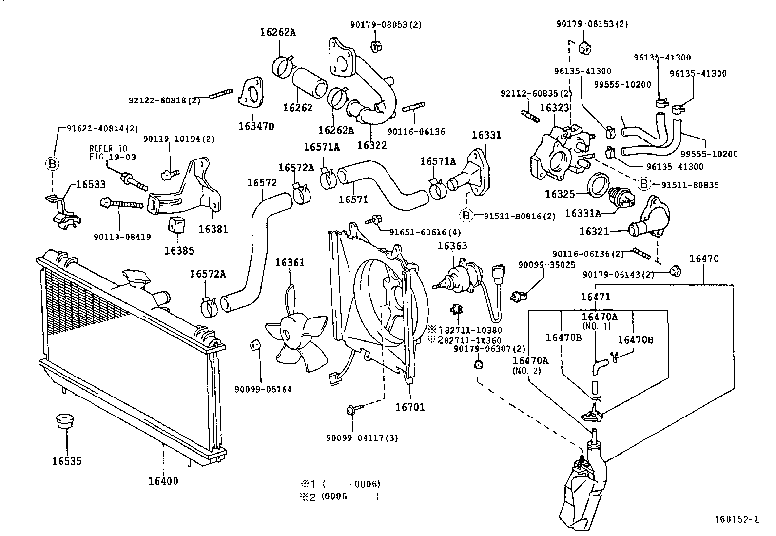 16400-16701 RADIATOR ASSY product image