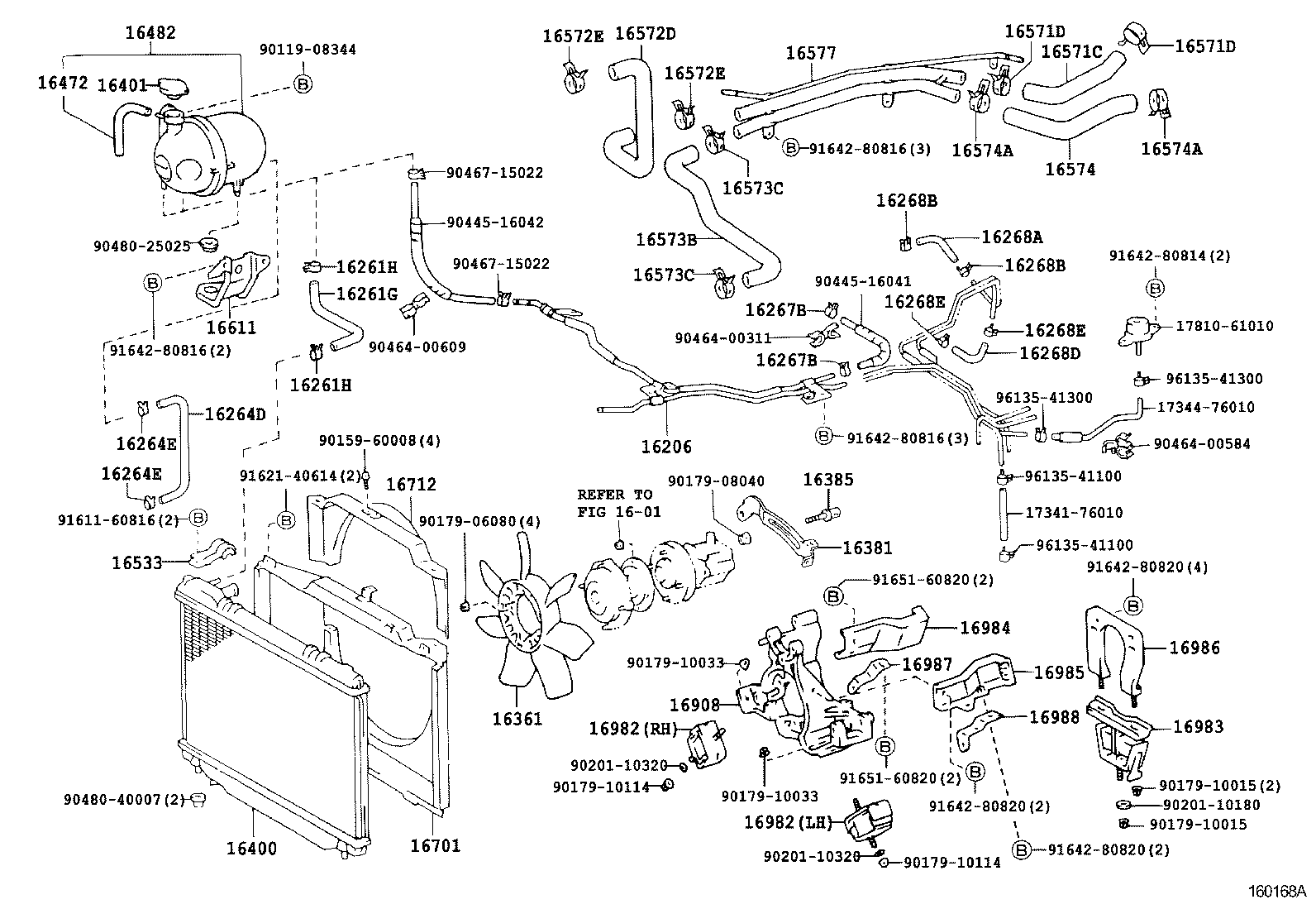 Thumbnail 2 for 16206-76010