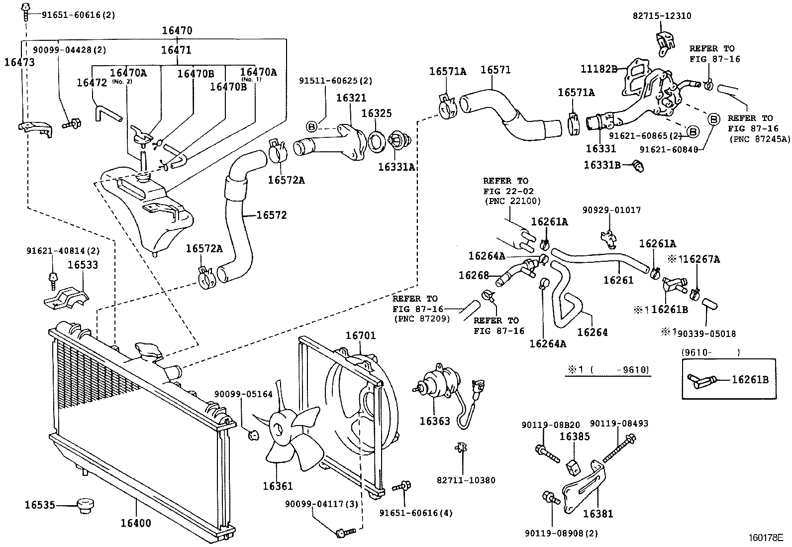 16400-15670 RADIATOR ASSY product image
