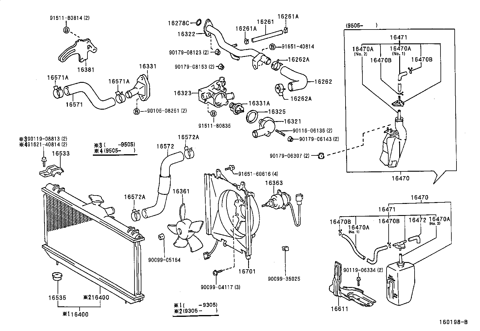 16400-15550 RADIATOR ASSY product image