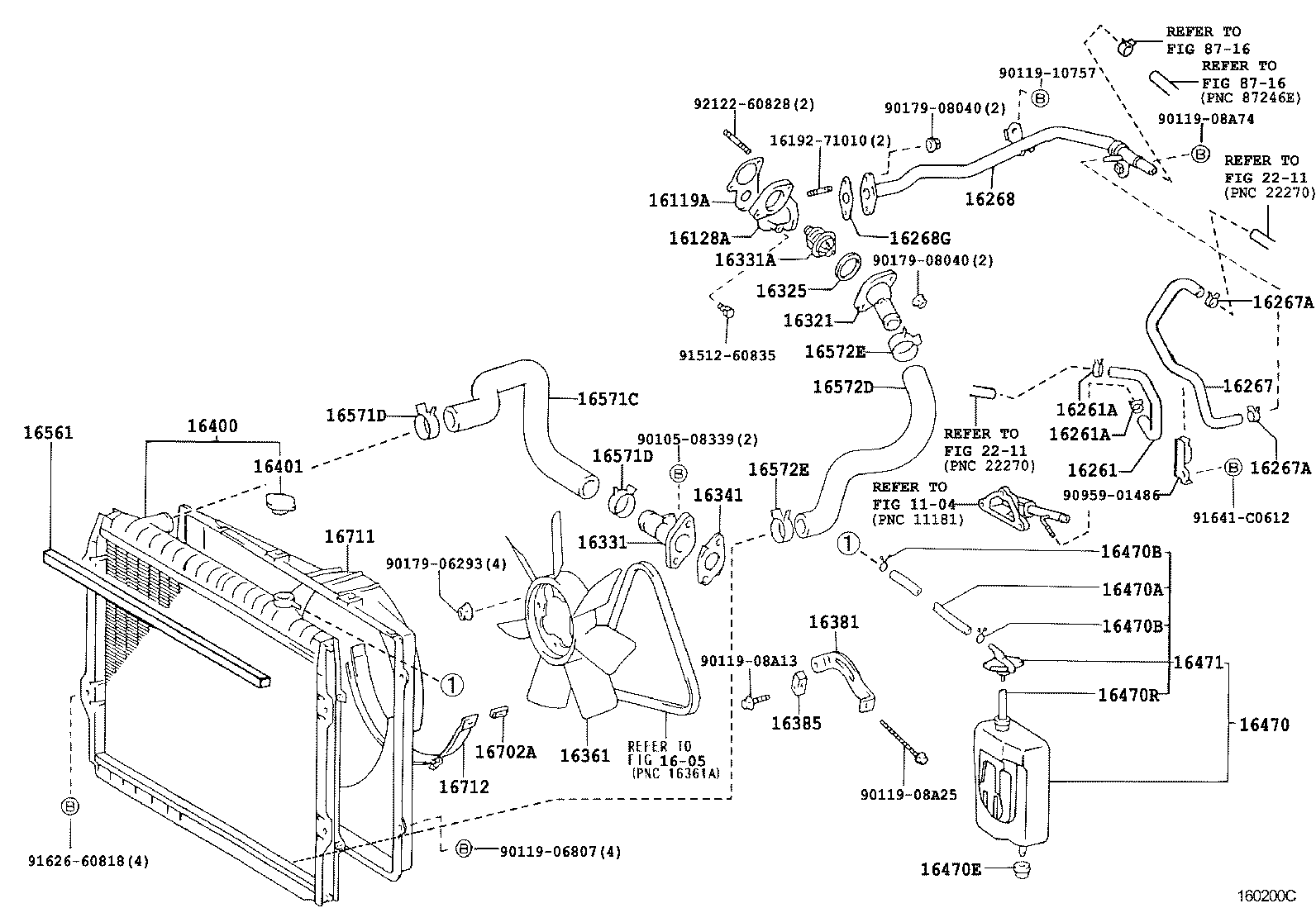 16400-75190 RADIATOR ASSY product image