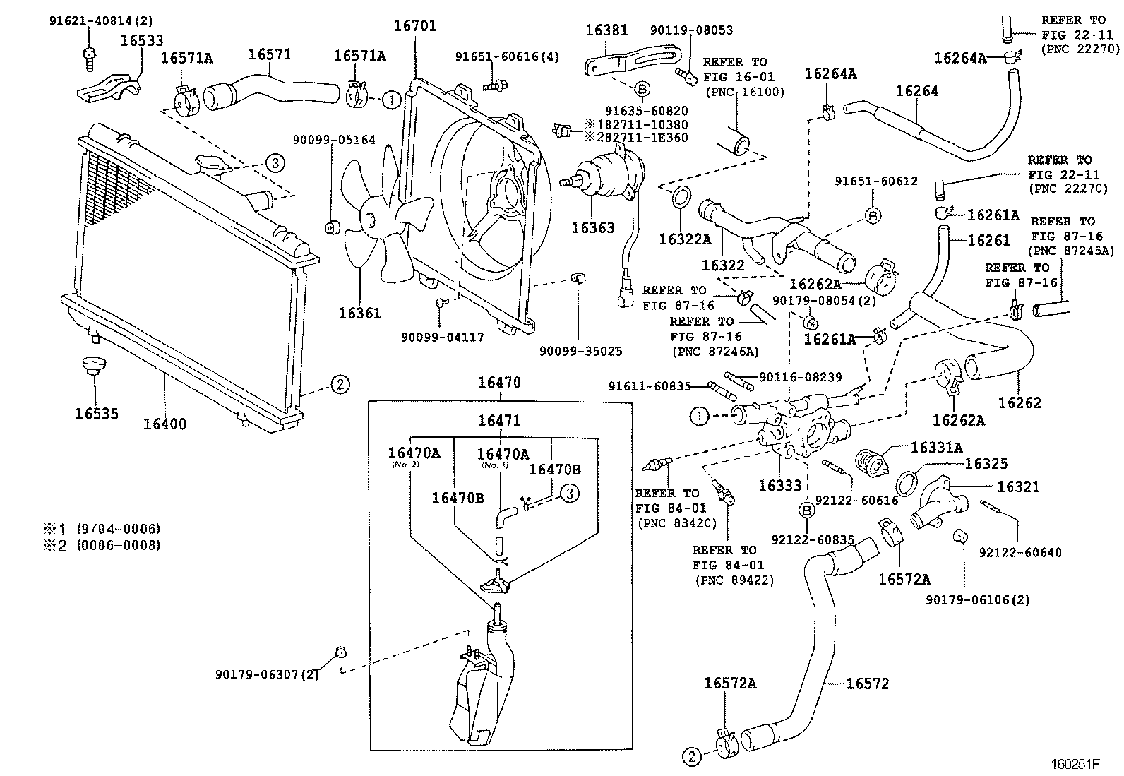 16400-15670 RADIATOR ASSY product image