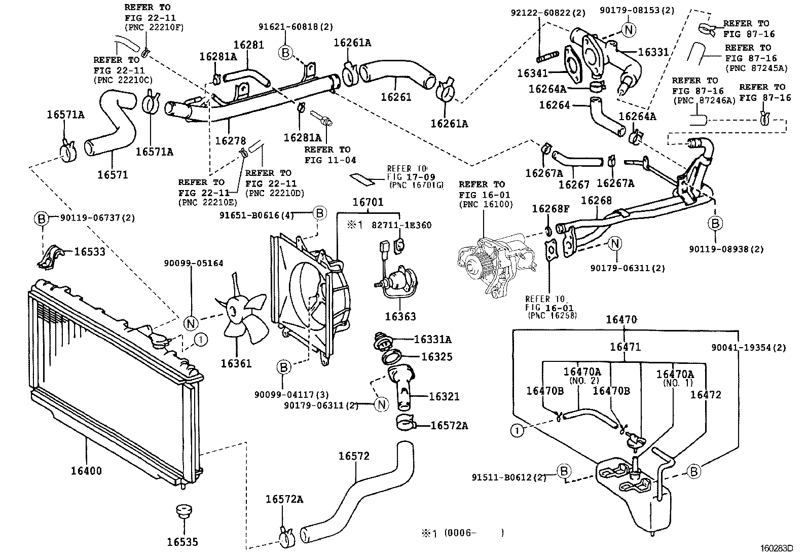 16400-7A370 RADIATOR ASSY product image
