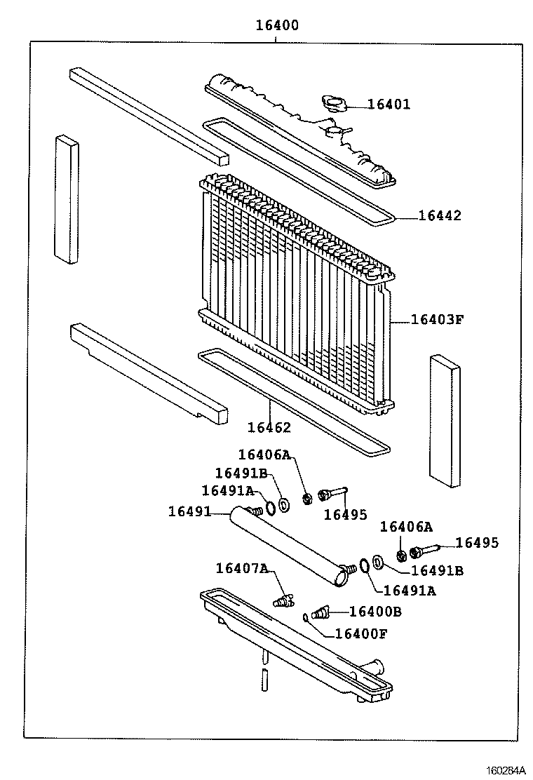 16400-7A370 RADIATOR ASSY product image