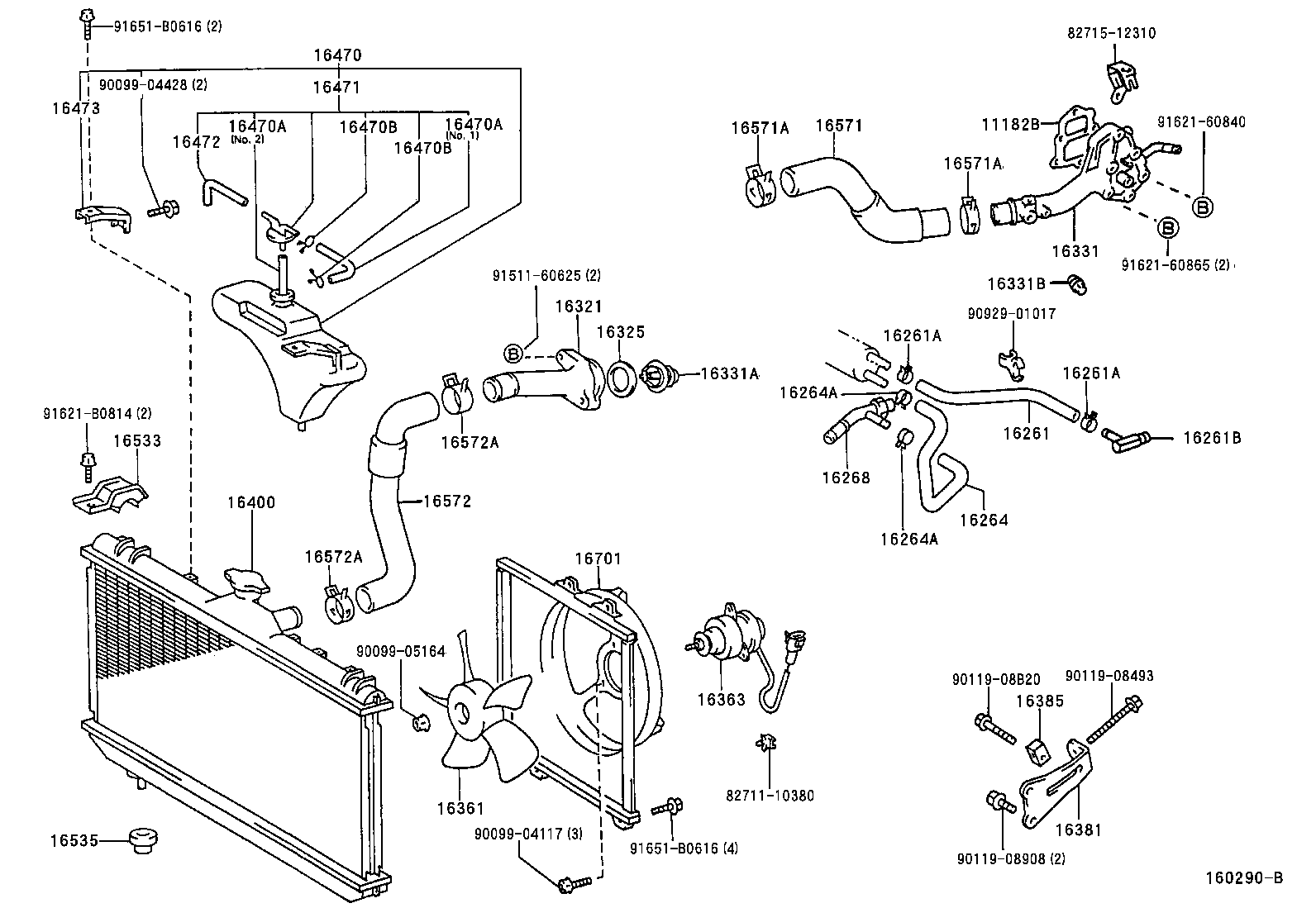 16323-16410 HOUSING, WATER INLET product image