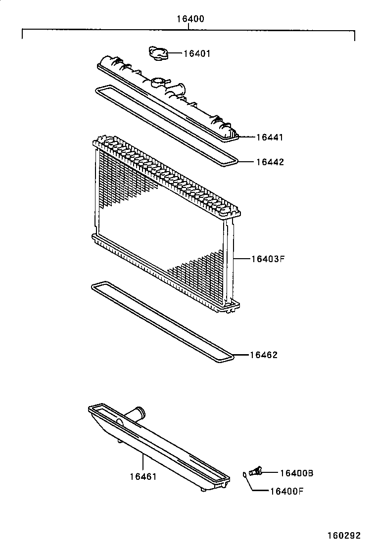 16381-02030 BAR, FAN BELT ADJUSTING product image
