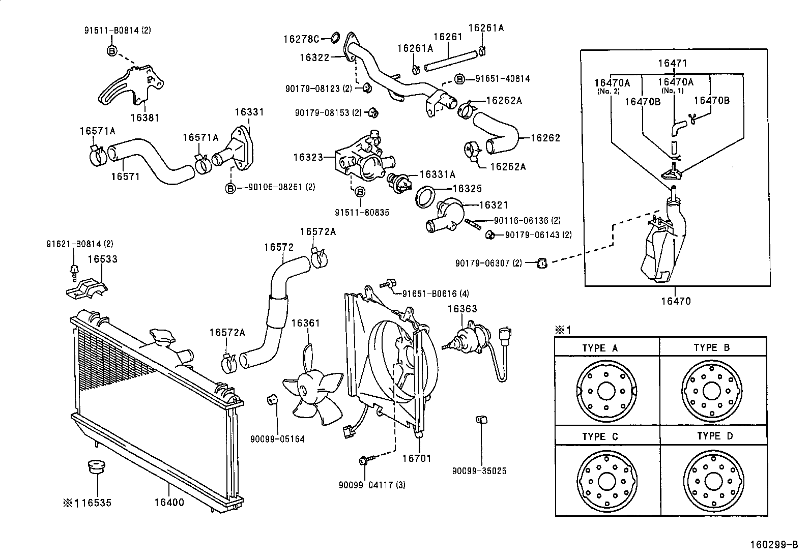 16323-16410 HOUSING, WATER INLET product image
