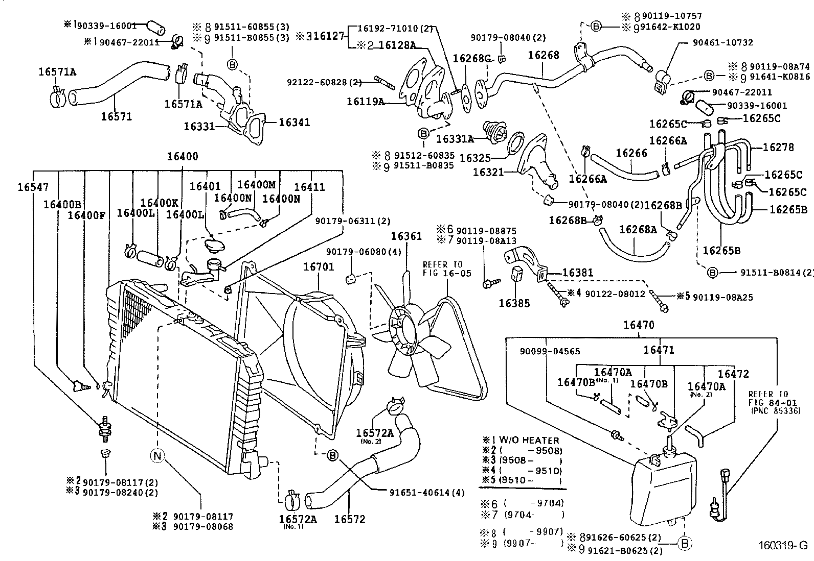 16381-54090 BAR, FAN BELT ADJUSTING product image