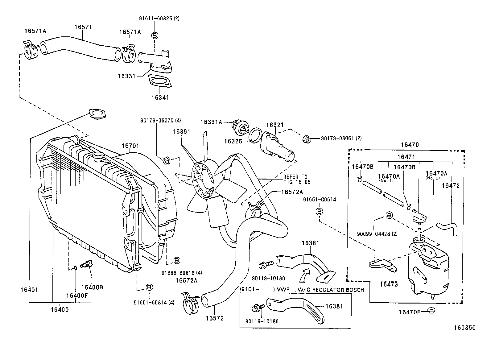 16400-04030 RADIATOR ASSY product image