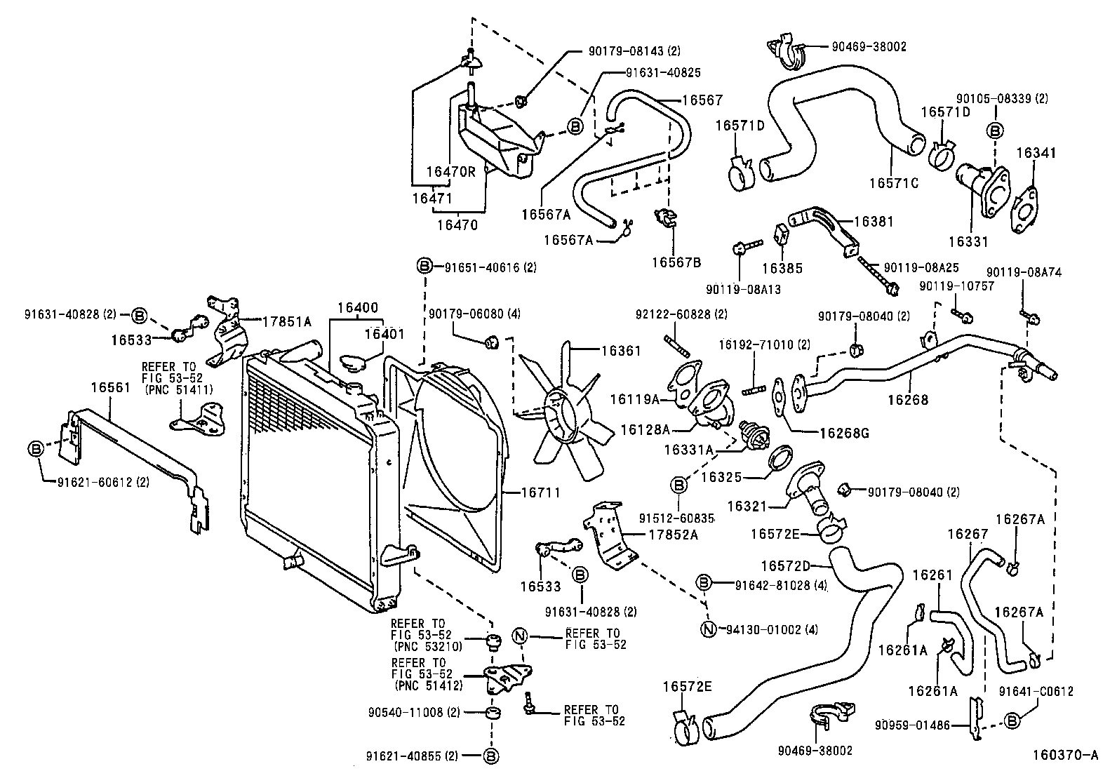 16381-58110 BAR, FAN BELT ADJUSTING product image