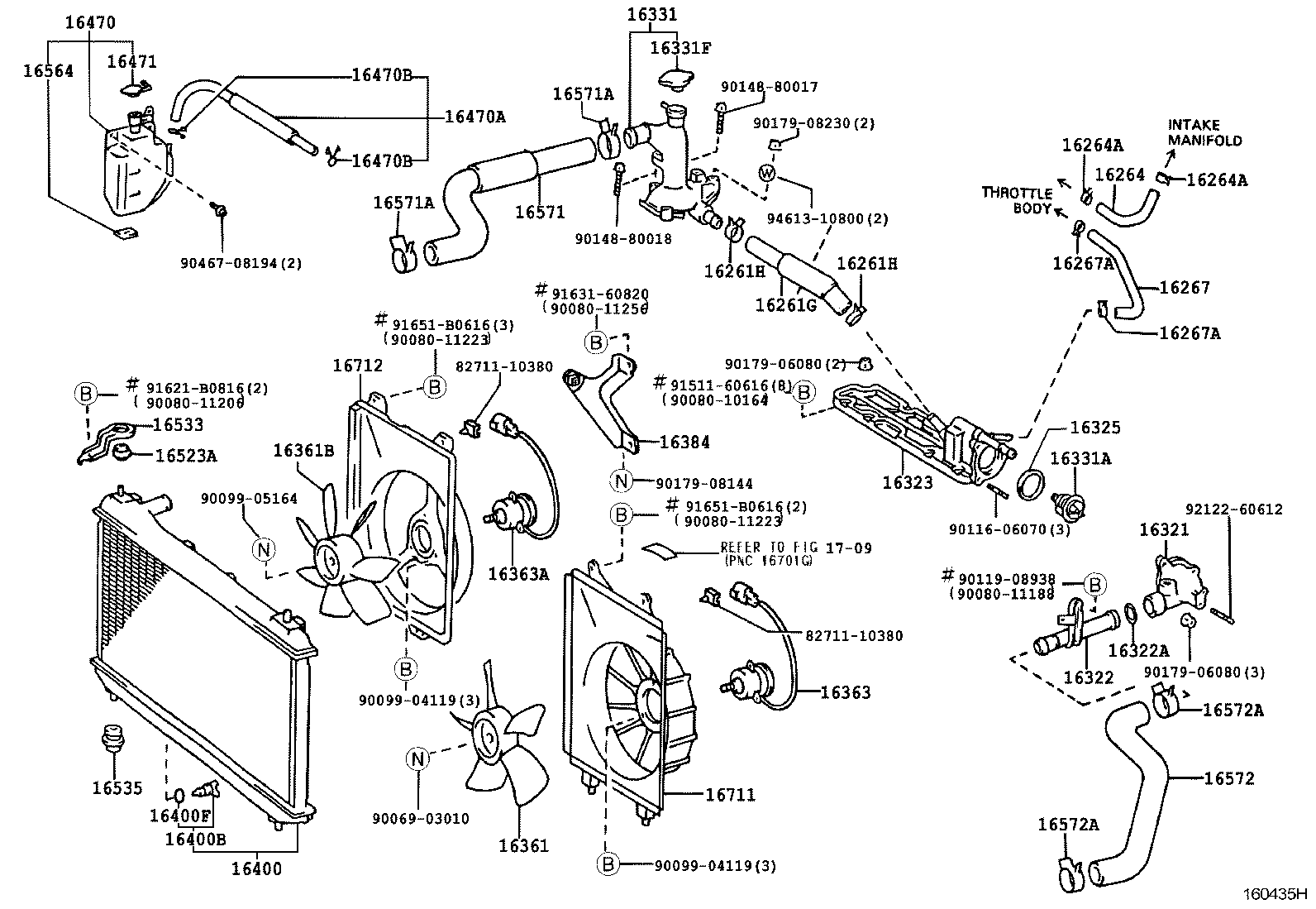 Toyota 16400-0A072 RADIATOR ASSY