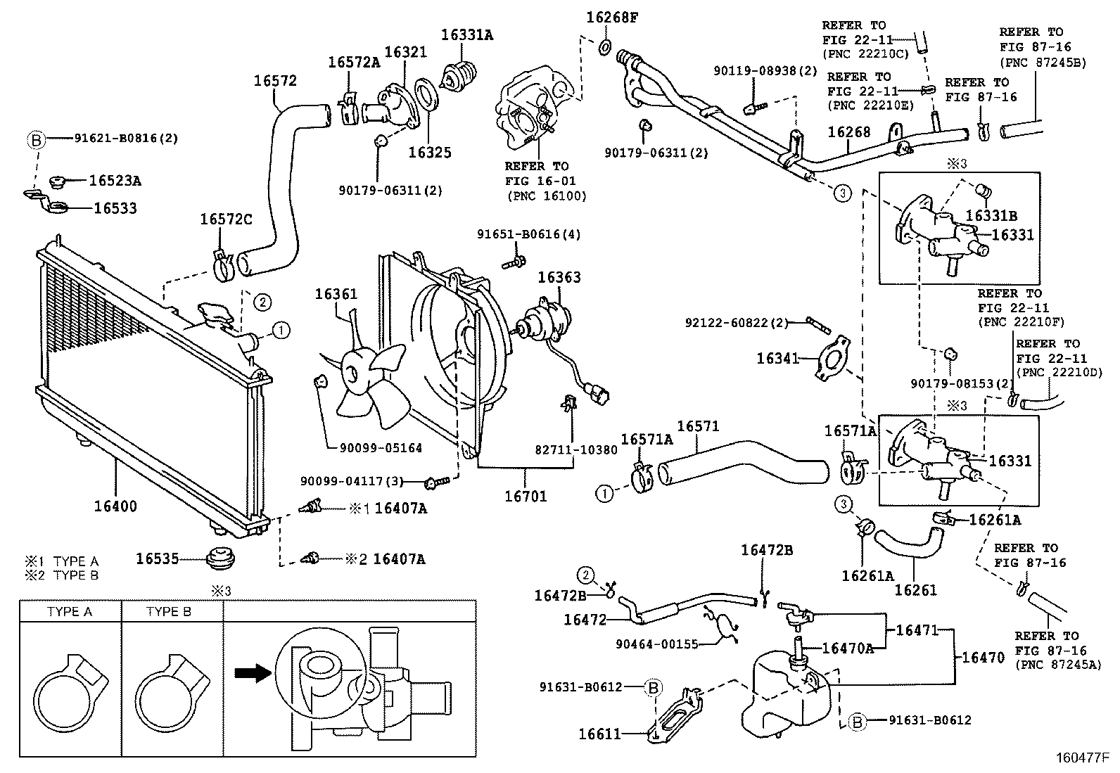 16400-7A470 RADIATOR ASSY product image