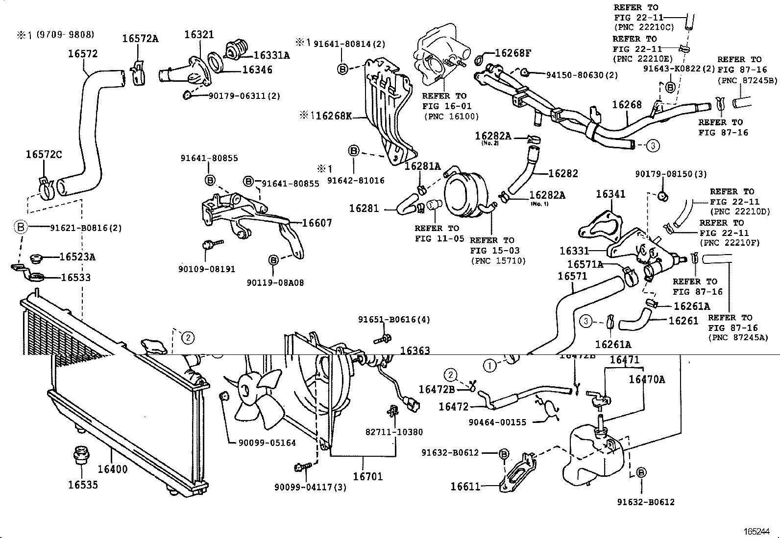 16400-7A470 RADIATOR ASSY product image