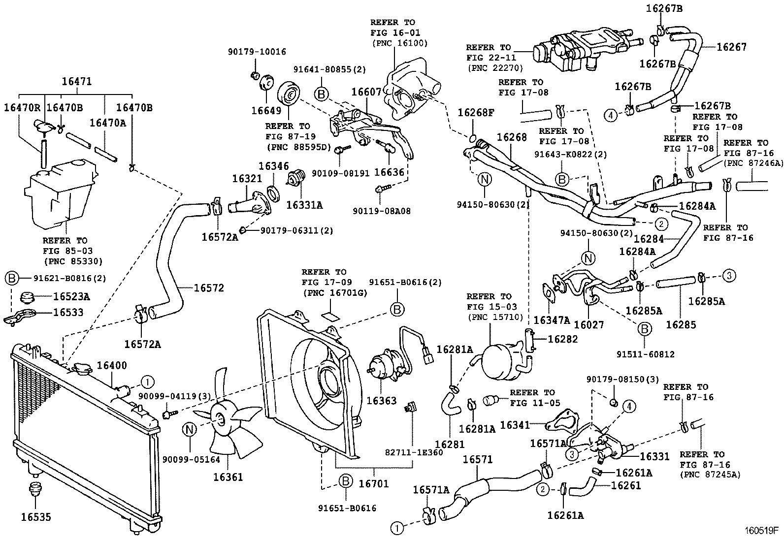 16400-7A450 RADIATOR ASSY product image