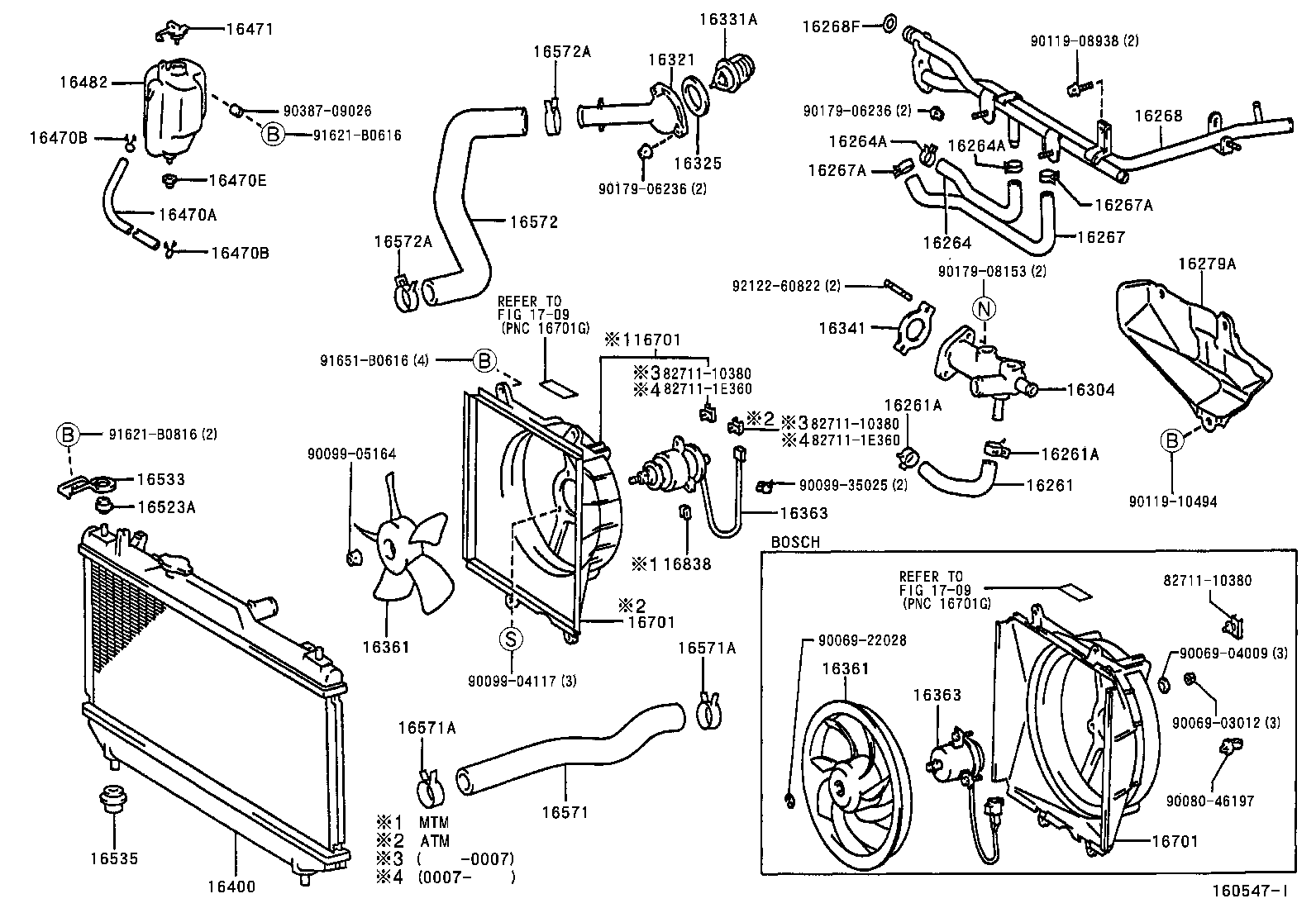 16264-27010 HOSE, WATER BY-PASS, NO.2 product image