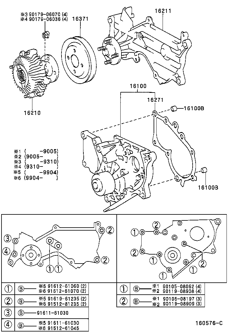 16307-64030 BRACKET, FLUID COUPLING product image