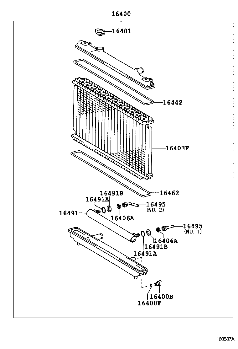 16322-20030 PIPE, WATER INLET product image