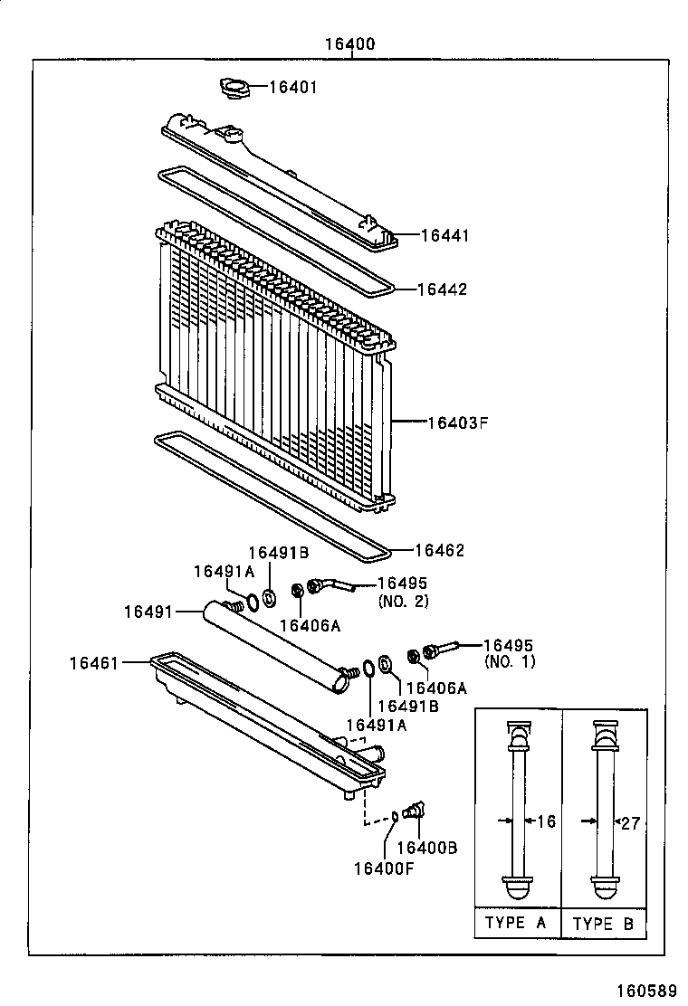 16363-20030 MOTOR, COOLING FAN product image