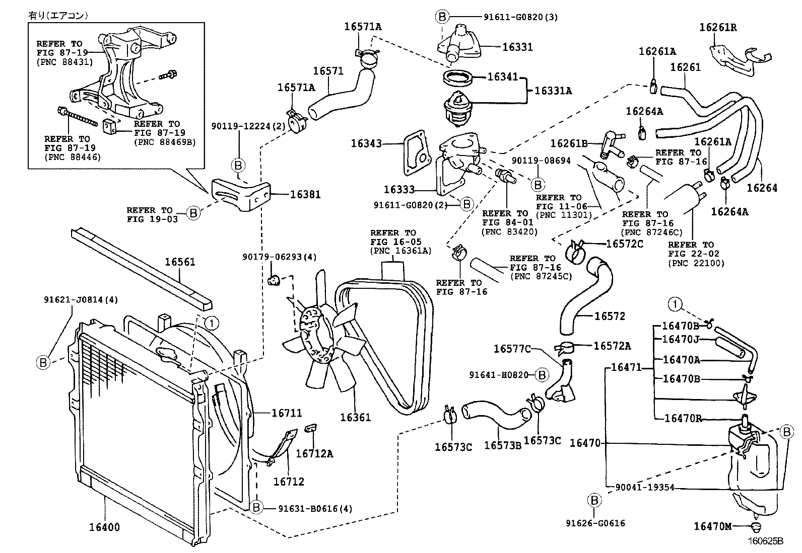 16400-75230 RADIATOR ASSY product image