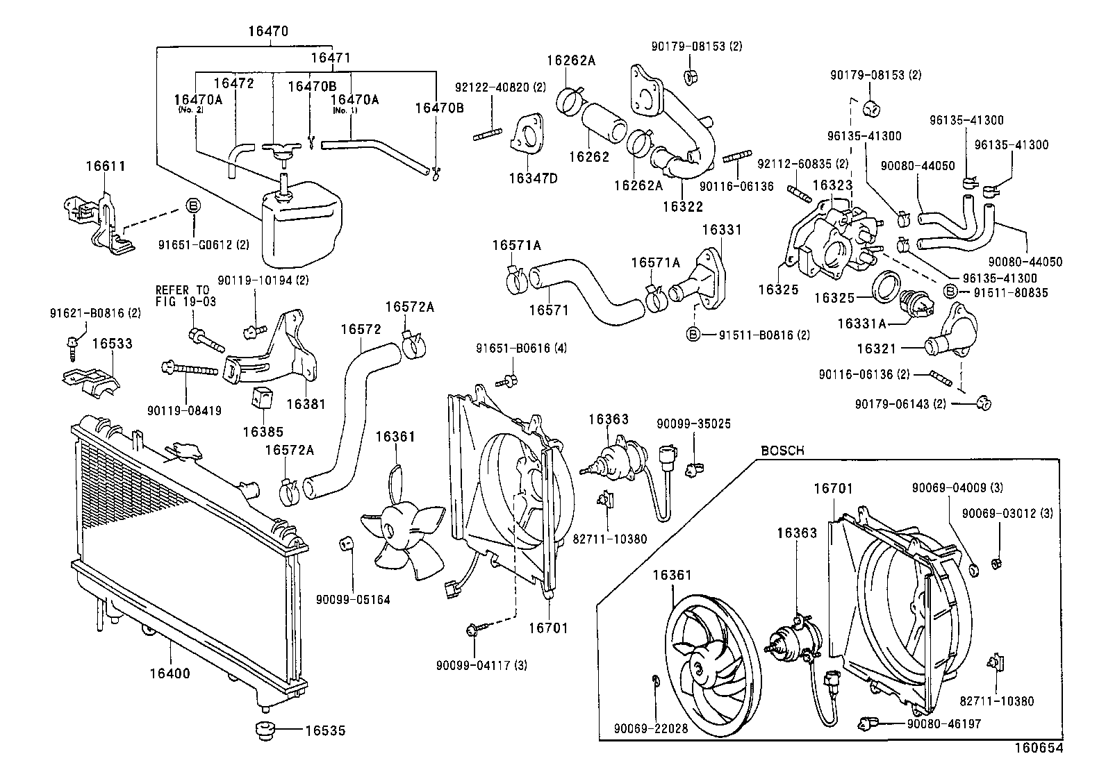 16400-02240 RADIATOR ASSY product image