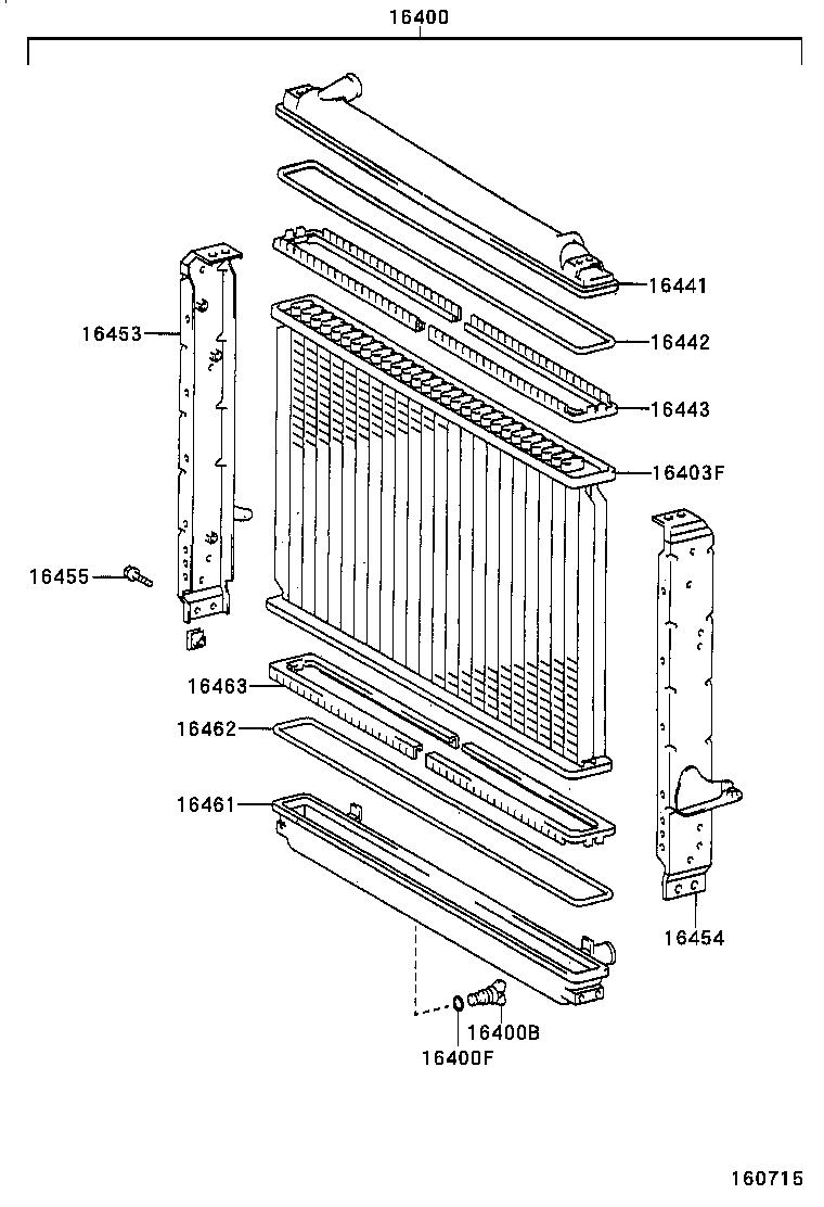 16381-58110 BAR, FAN BELT ADJUSTING product image