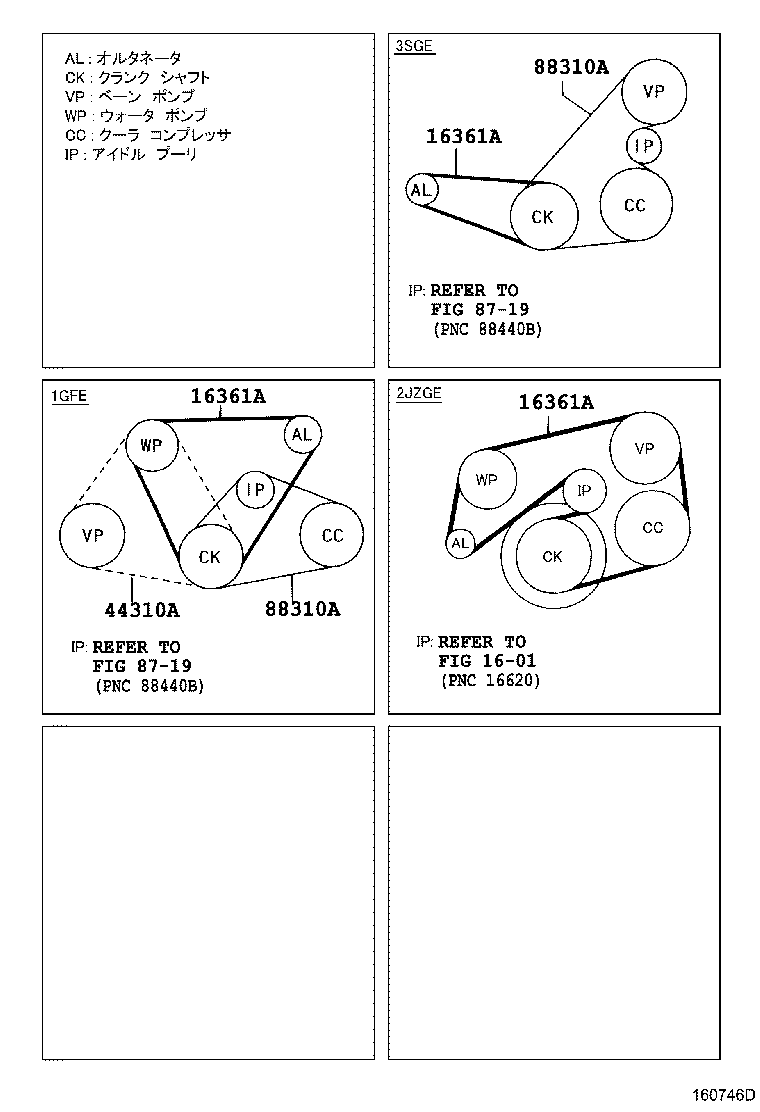 99364-30780 BELT, V(FOR FAN & ALTERNATOR) product image