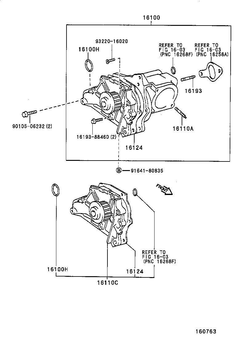 16258-74030 GASKET(FOR HEATER RETURN) product image