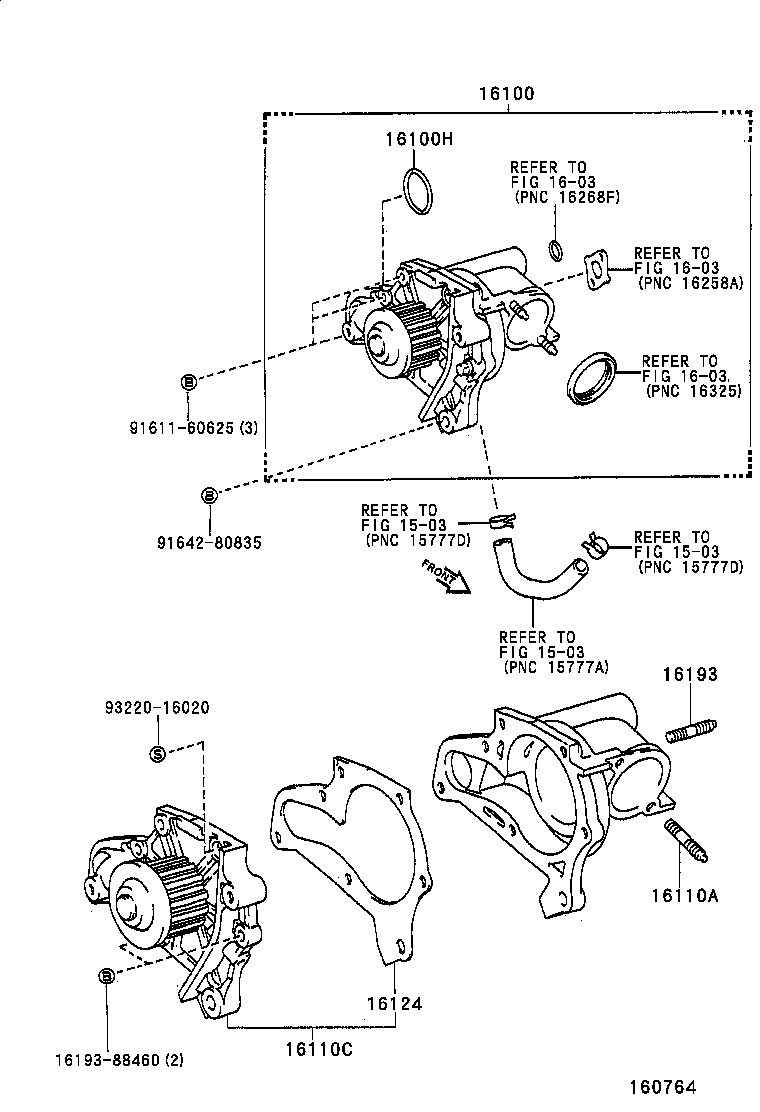 16258-74030 GASKET(FOR HEATER RETURN) product image