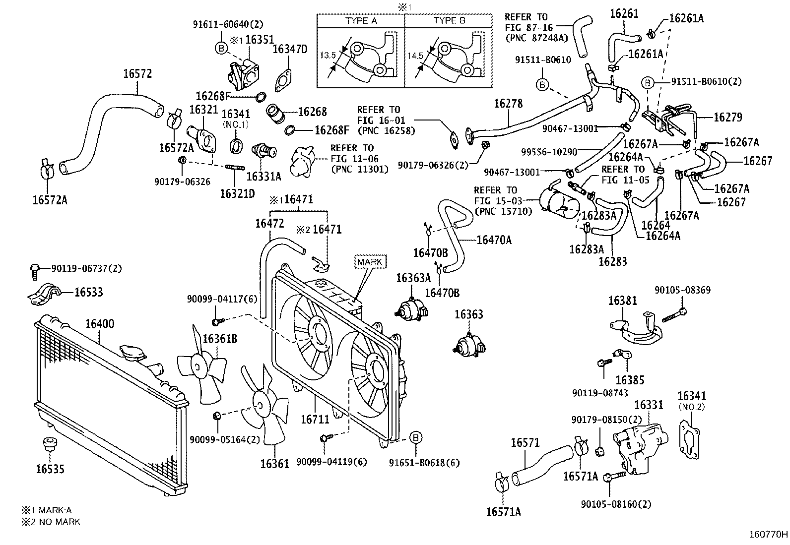 16381-70060 BAR, FAN BELT ADJUSTING product image