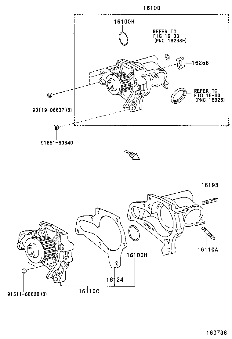 16193-63010 BOLT, STUD(FOR WATER OUTLET SETTING) product image