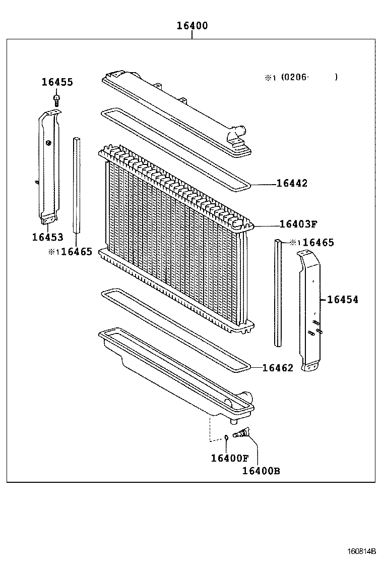 16303-78082 HOUSING, WATER OUTLET product image