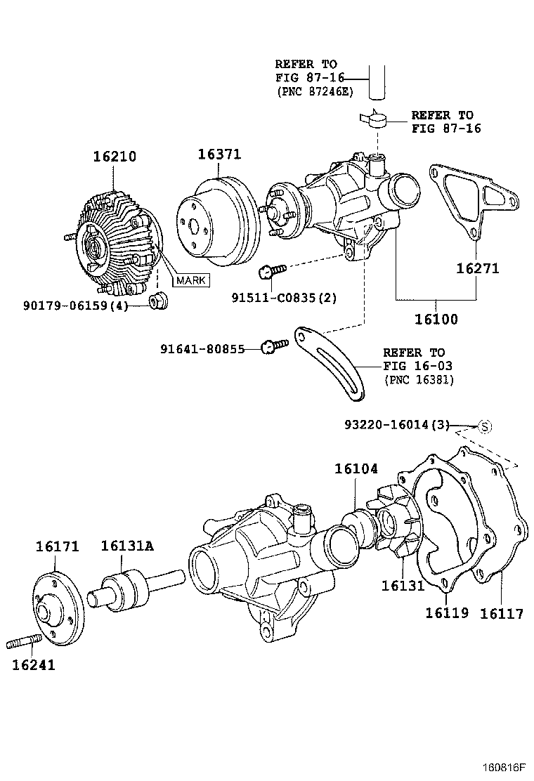 16210-13050 COUPLING ASSY, FLUID product image