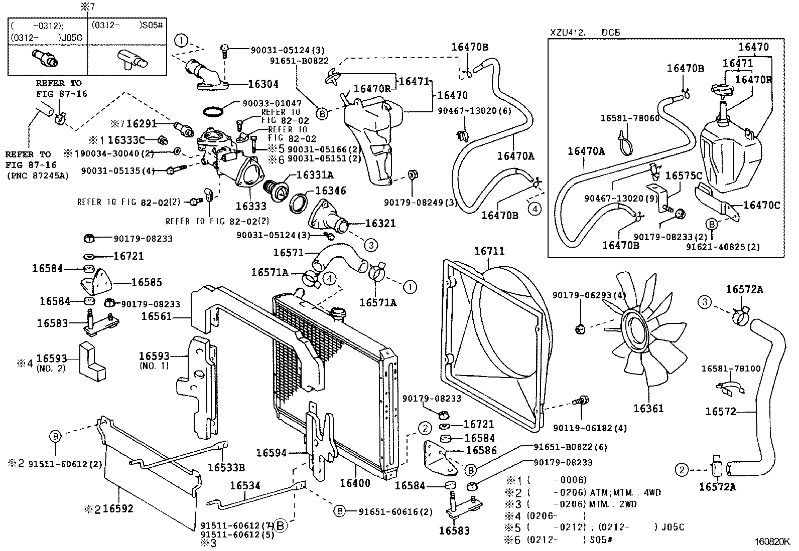16303-78082 HOUSING, WATER OUTLET product image