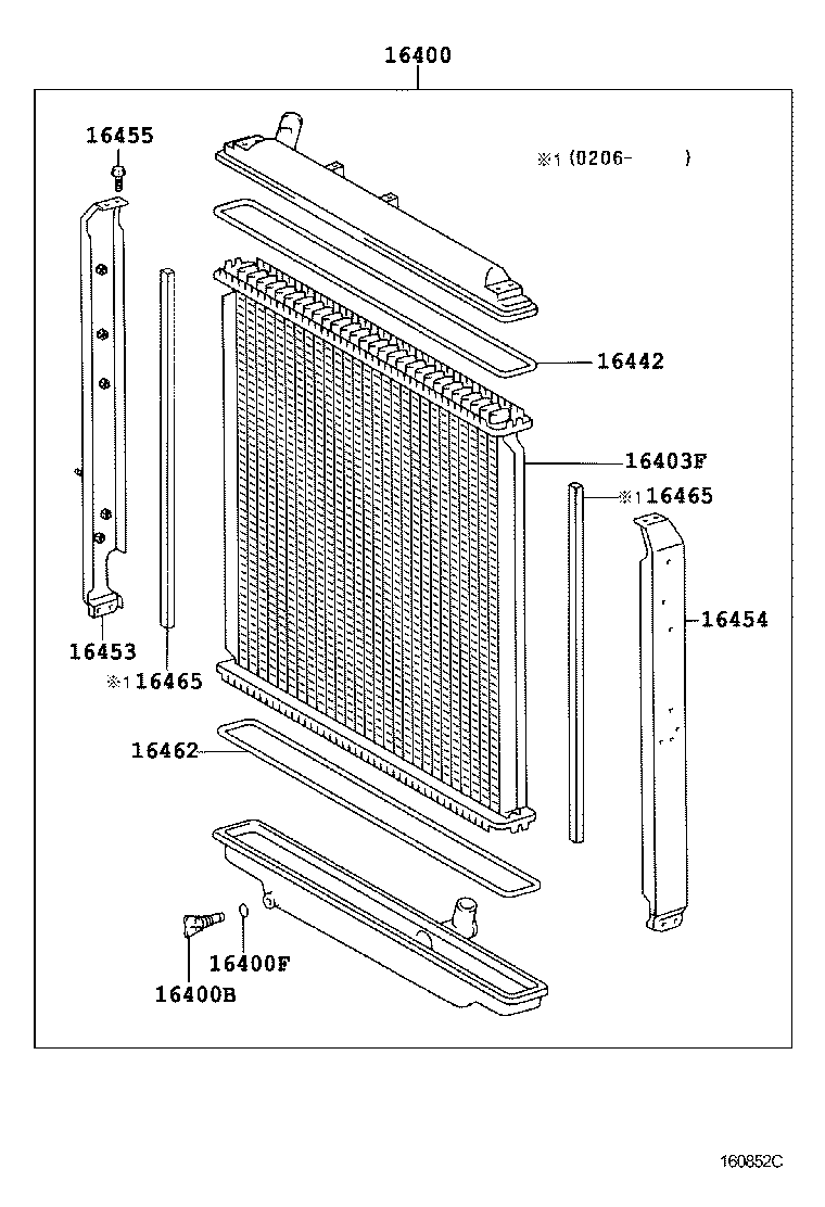 16303-78082 HOUSING, WATER OUTLET product image