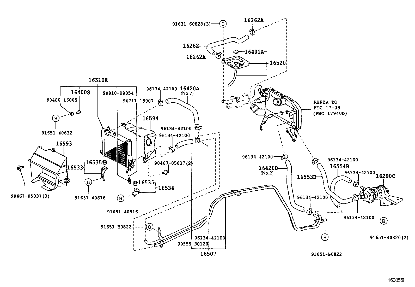 16381-75020 BAR, FAN BELT ADJUSTING product image