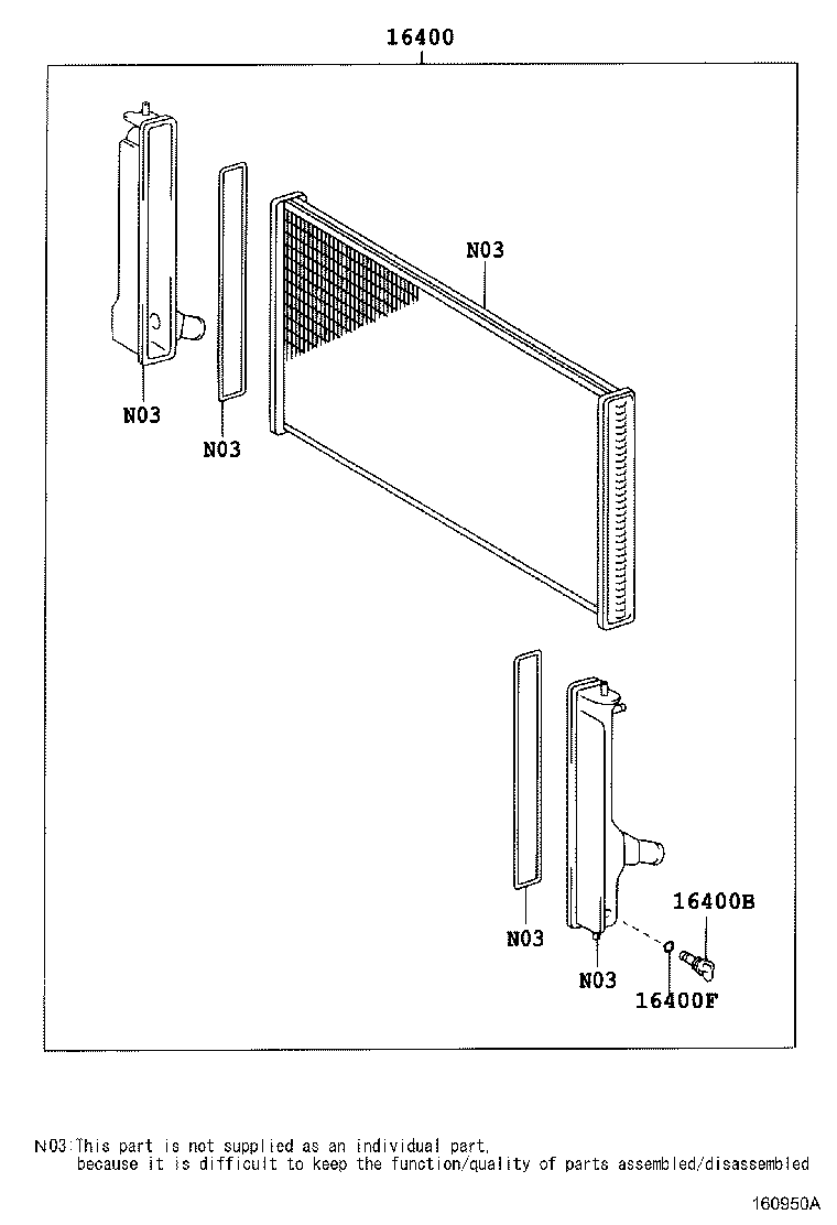 16268-22120 PIPE, WATER BY-PASS, NO.1 product image