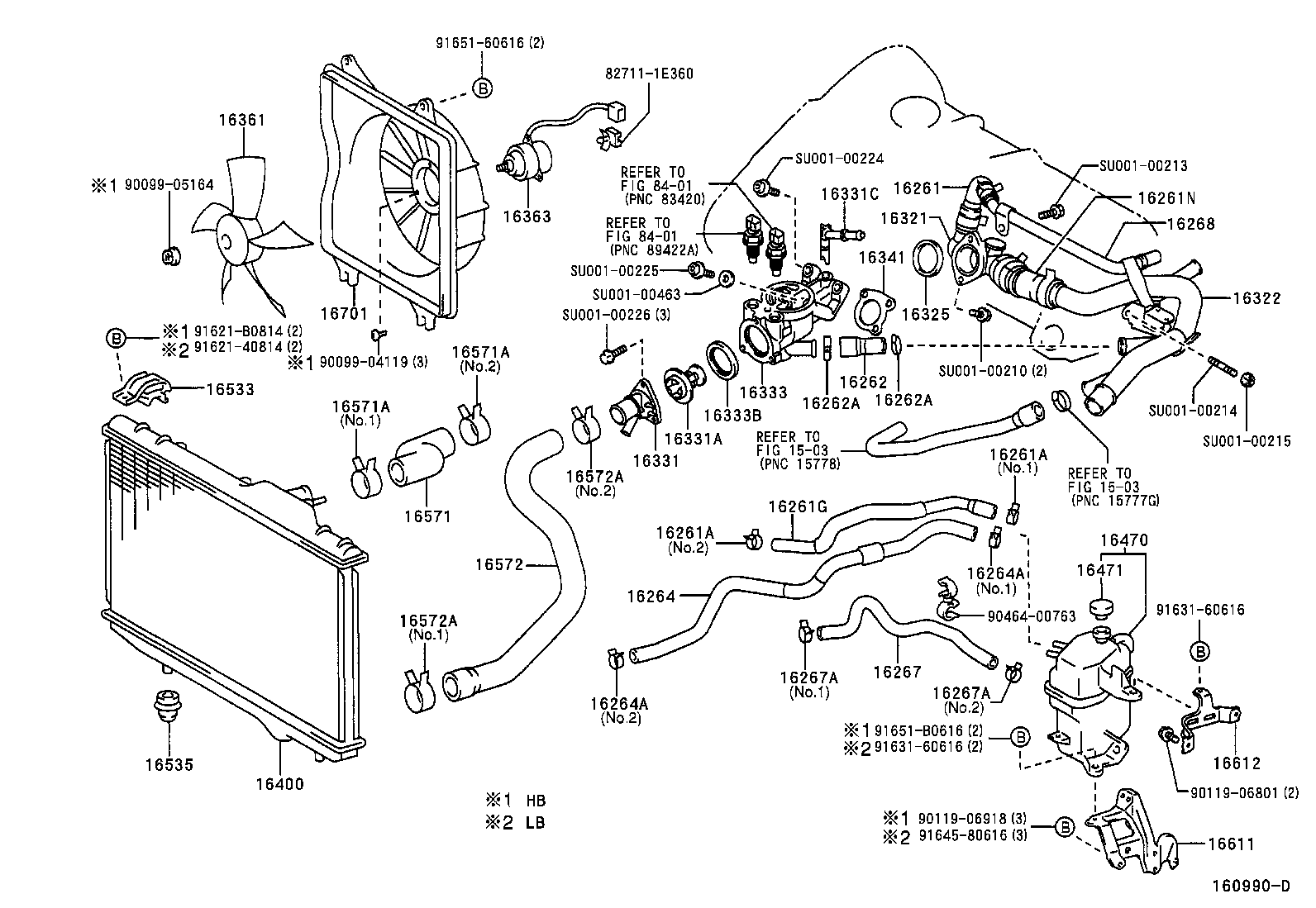 16381-02030 BAR, FAN BELT ADJUSTING product image