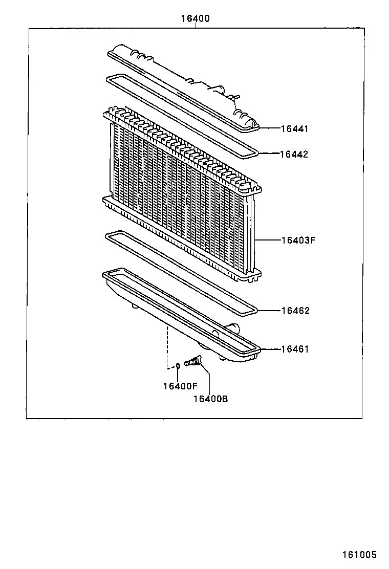 16381-02030 BAR, FAN BELT ADJUSTING product image