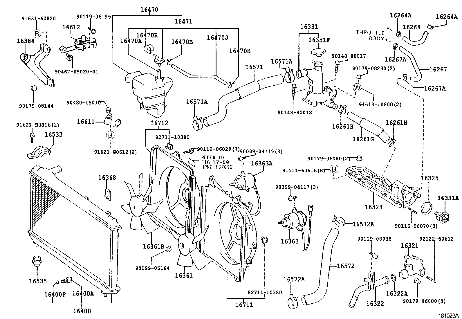 16400-0A032 RADIATOR ASSY product image