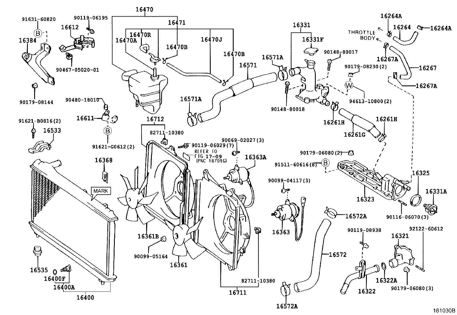 Toyota 16400-0A032 RADIATOR ASSY