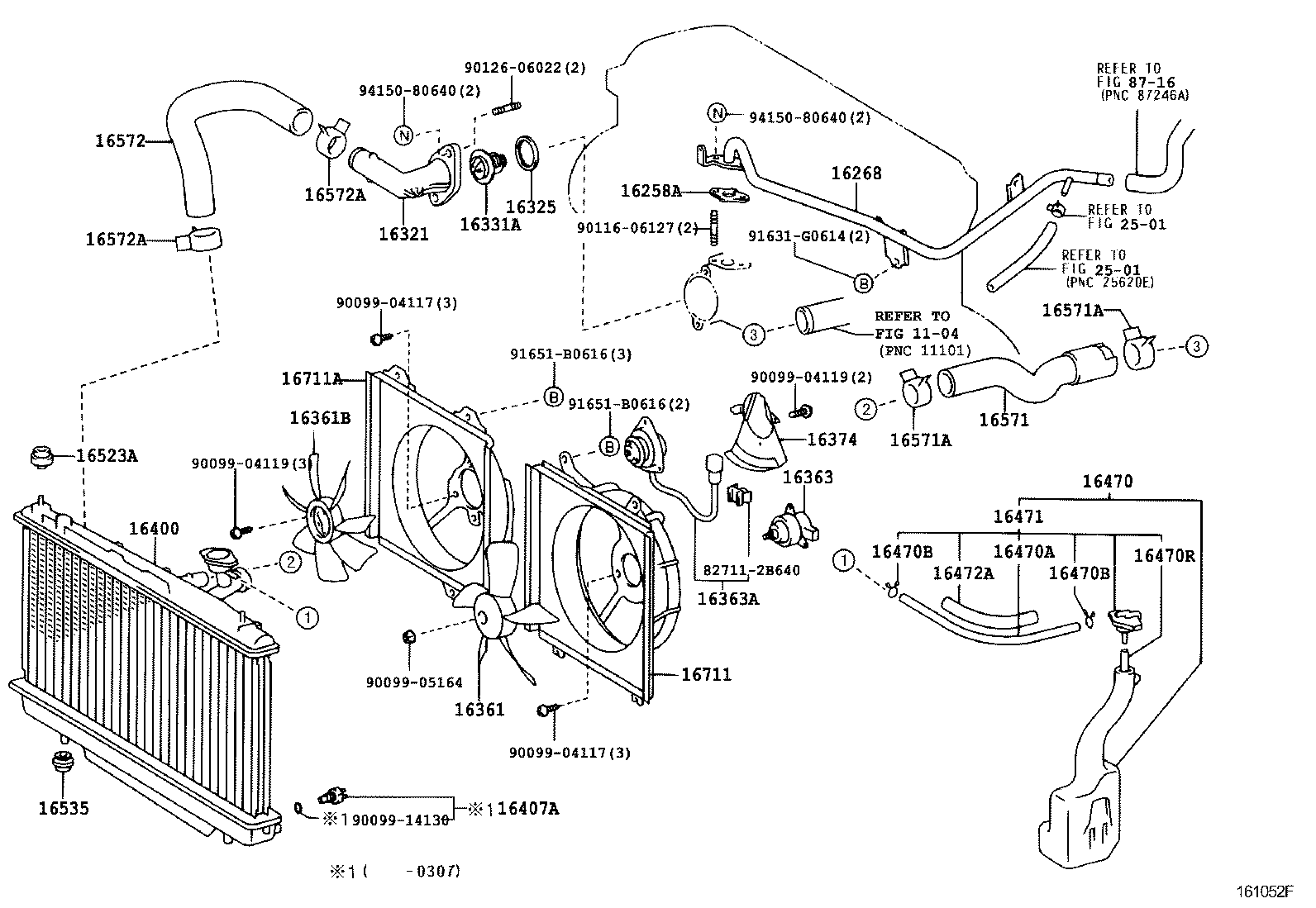 16400-22130 RADIATOR ASSY product image