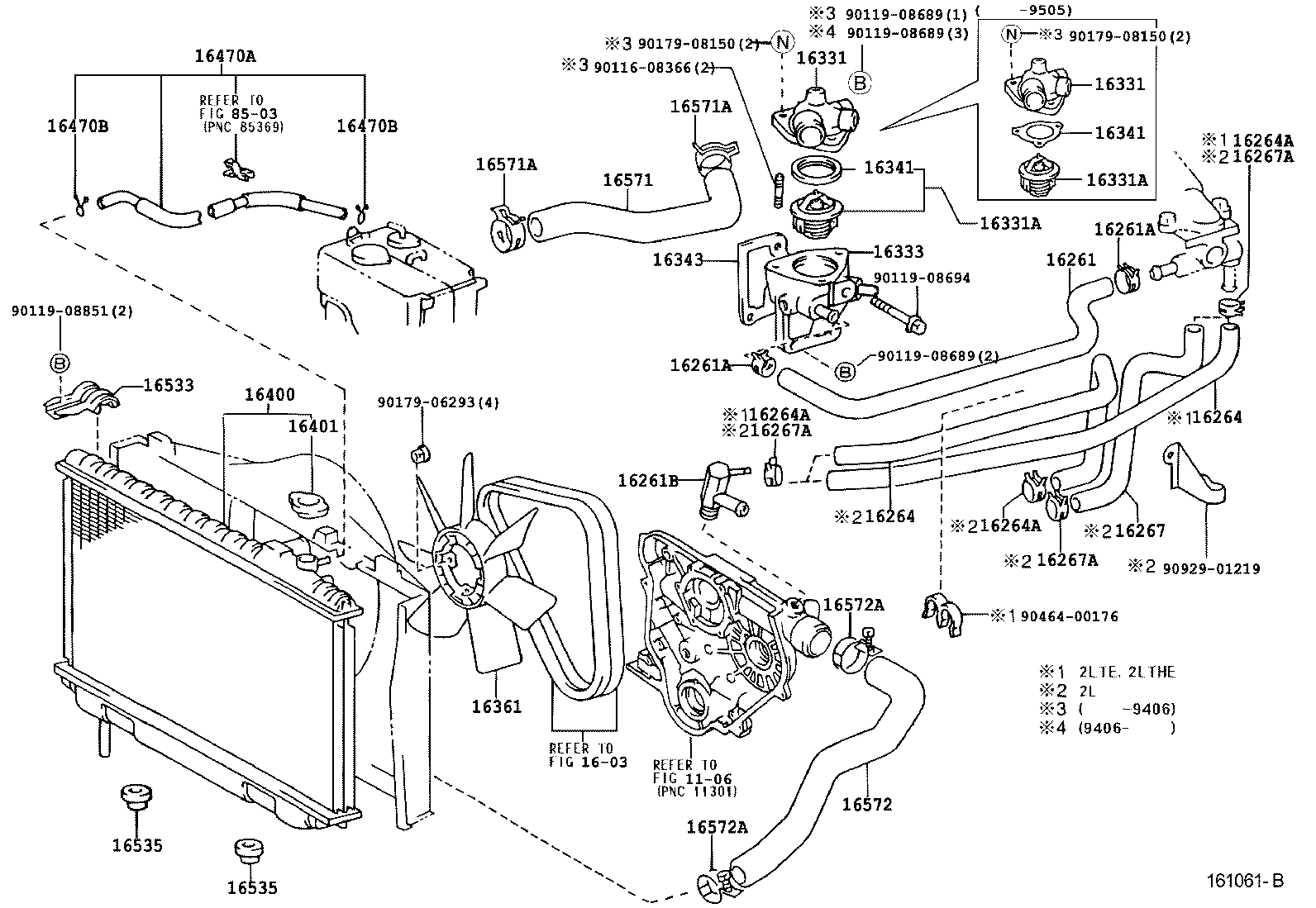 16333-70040 HOUSING, WATER OUTLET product image