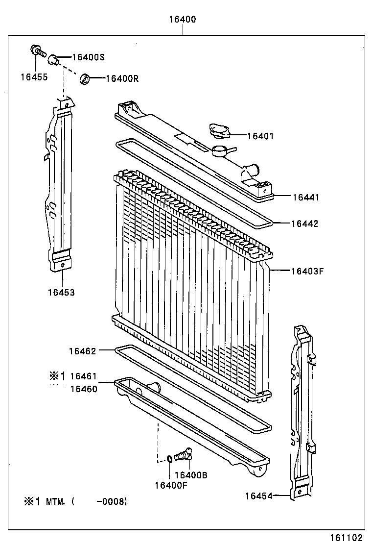 16119-75020 GASKET, THERMOSTAT GUIDE product image