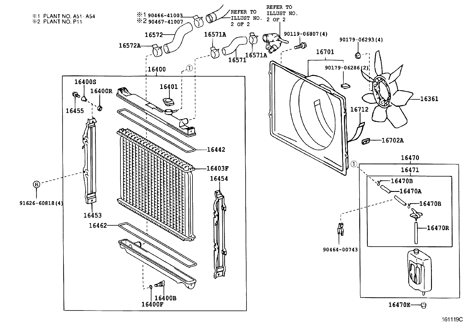 16400-75190 RADIATOR ASSY product image