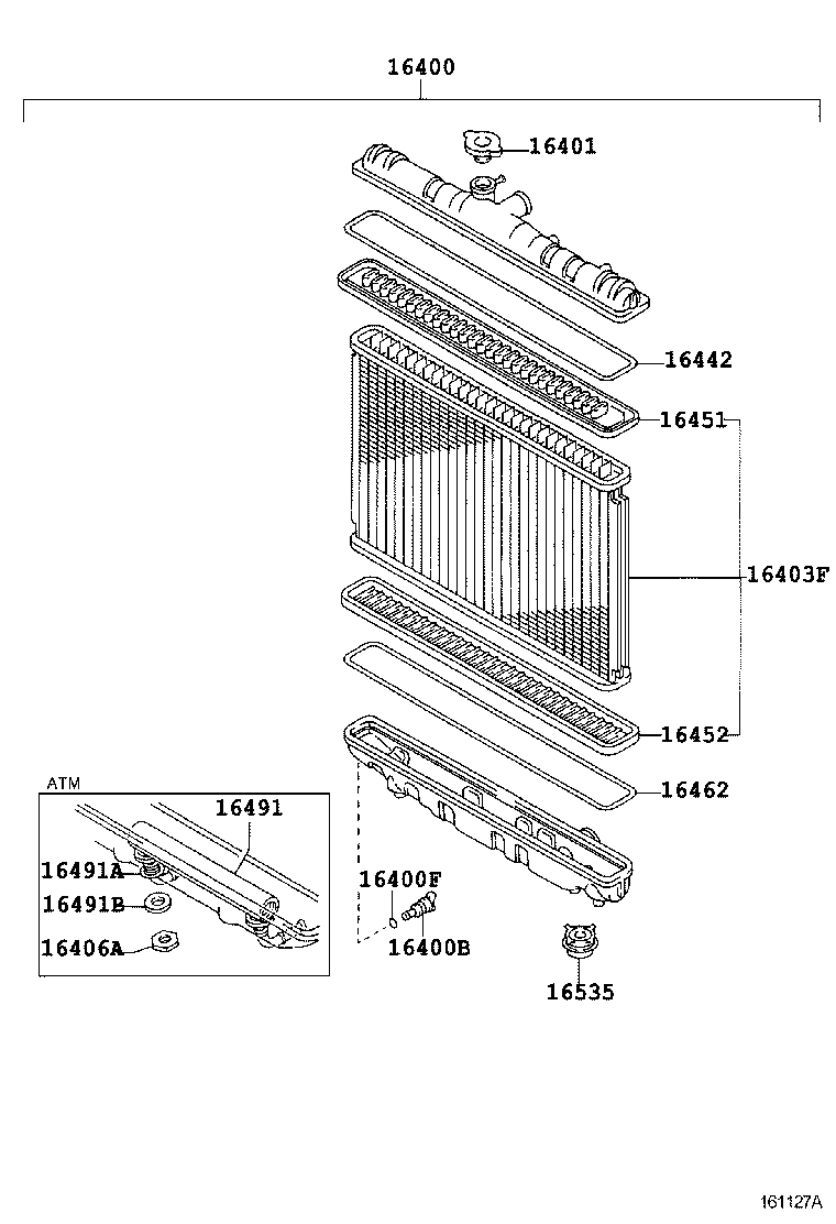 16470-16160 TANK ASSY, RADIATOR RESERVE product image