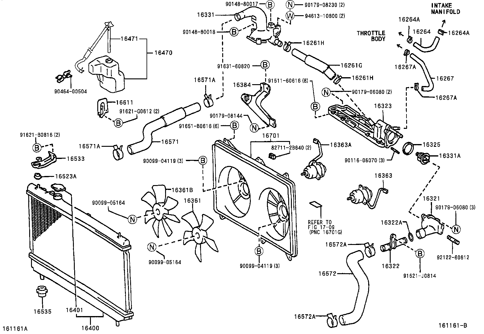 16361-20070 FAN product image