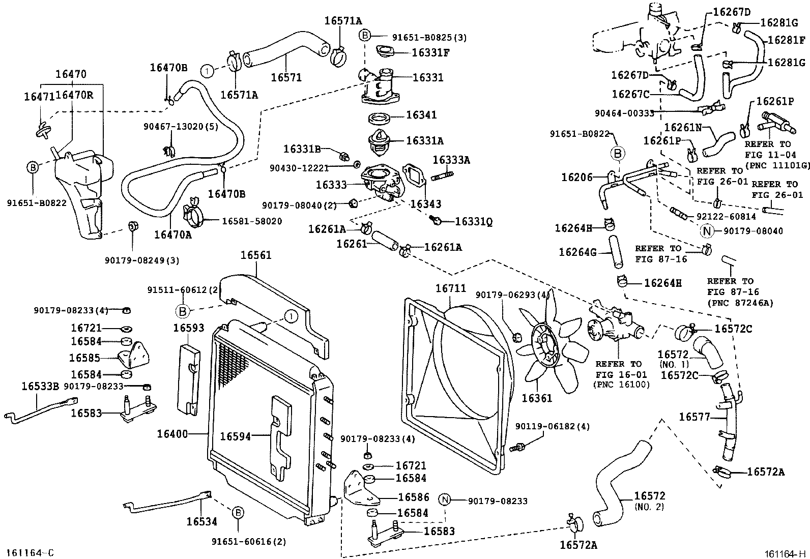 16303-78082 HOUSING, WATER OUTLET product image