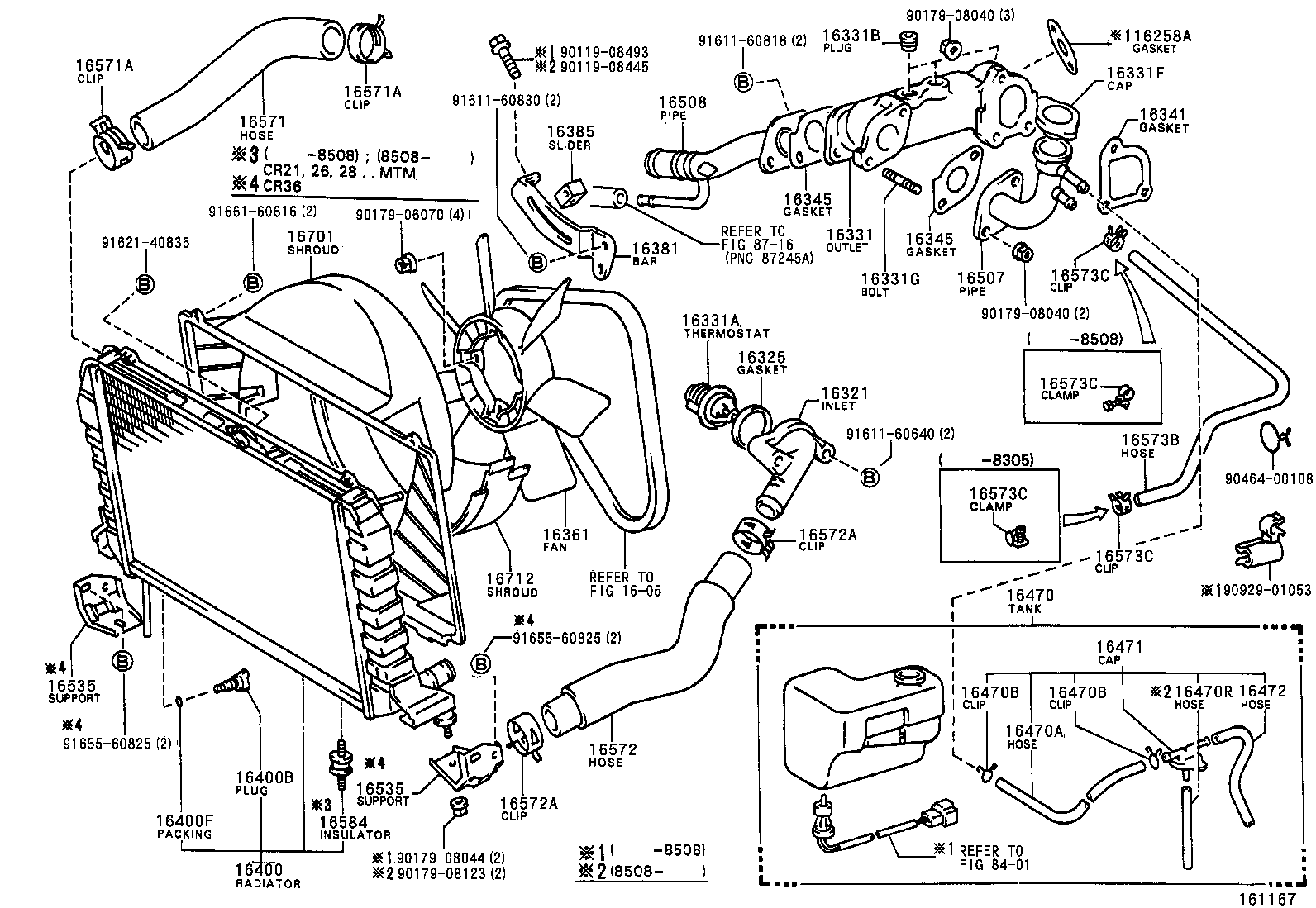 99552-10110 HOSE, WATER BY-PASS product image